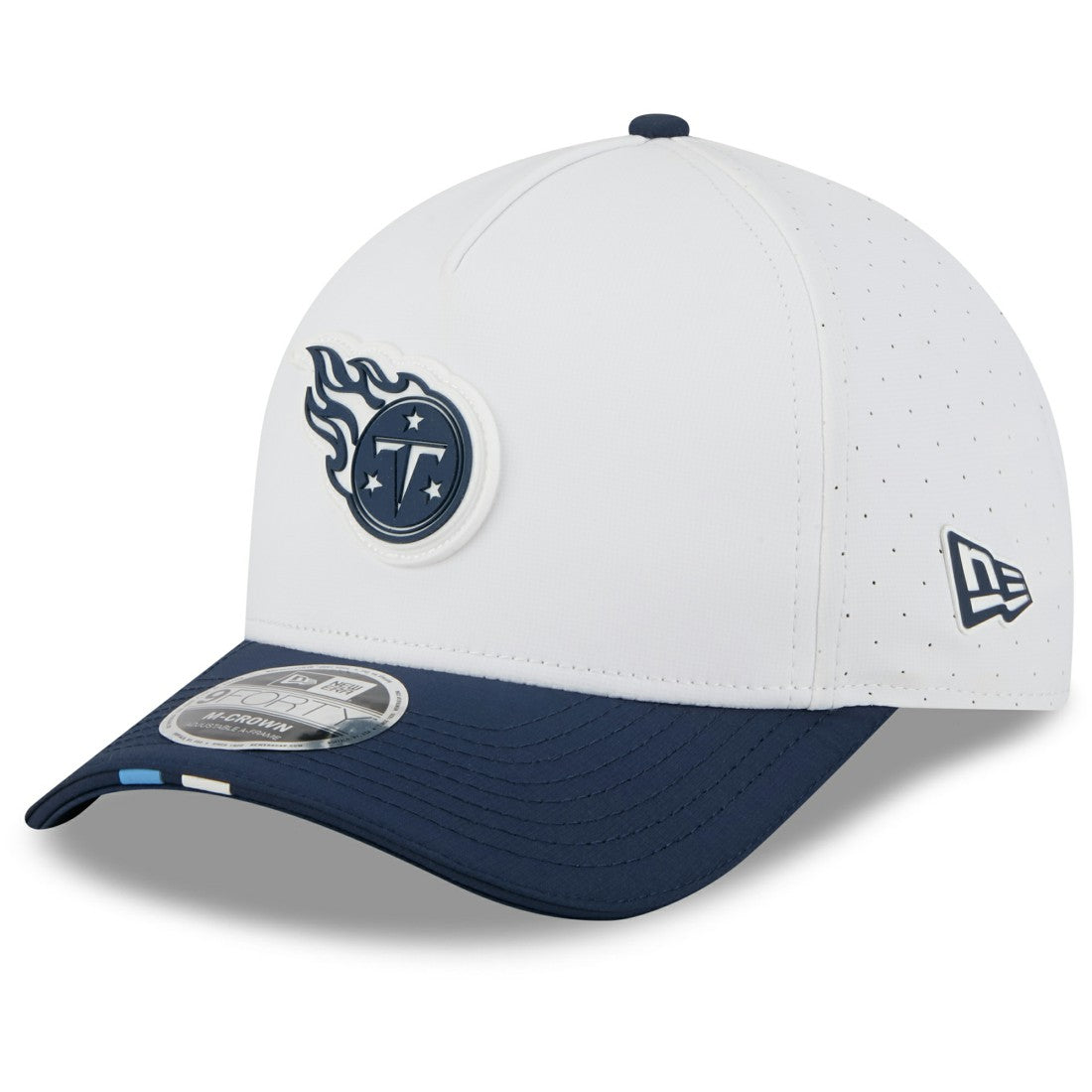 Tennessee Titans New Era 2025 NFL Training Camp A-Frame 9FORTY Adjustable Hat