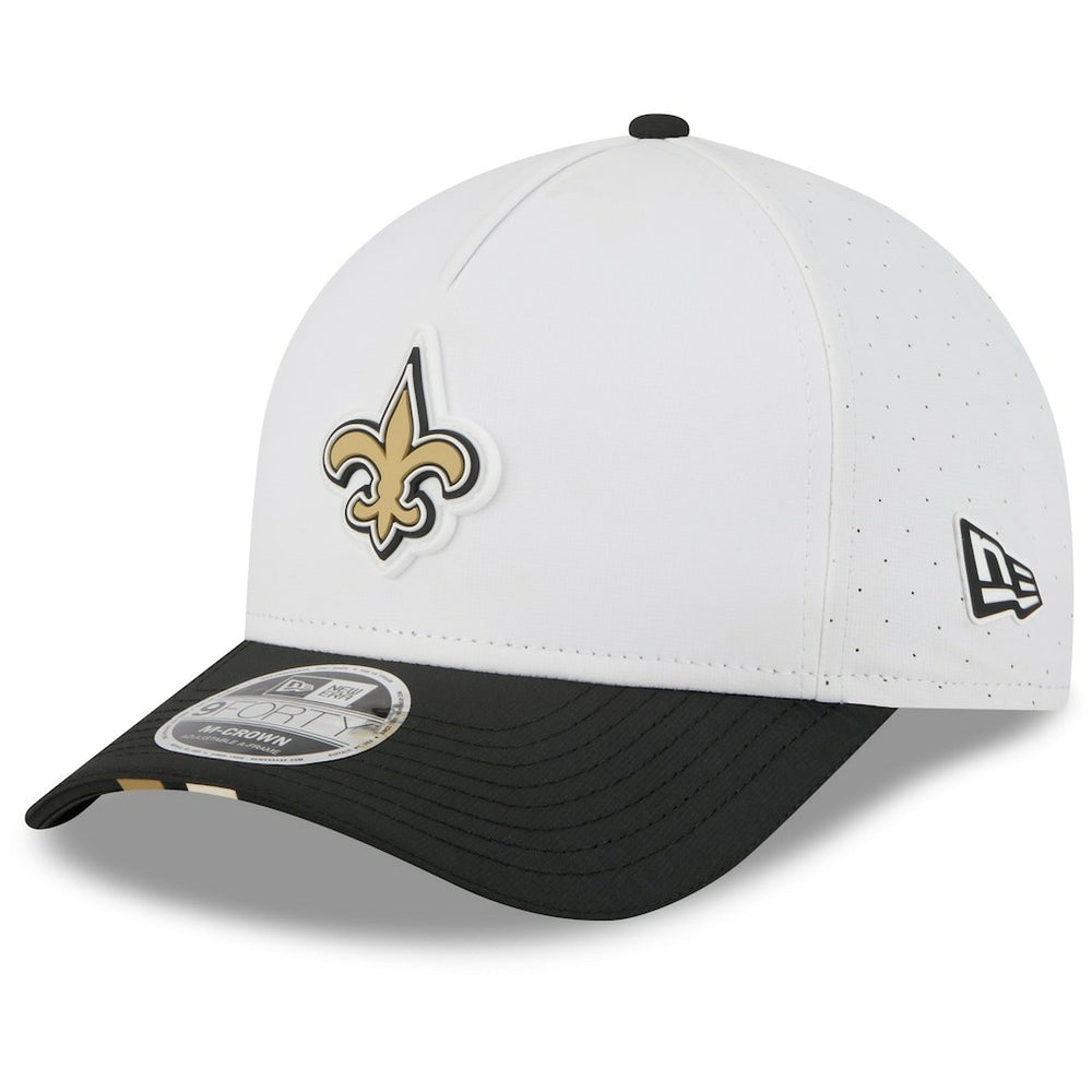 New Orleans Saints New Era 2025 NFL Training Camp A-Frame 9FORTY Adjustable Hat