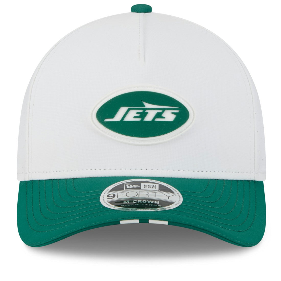 New York Jets New Era 2025 NFL Training Camp A-Frame 9FORTY Adjustable Hat