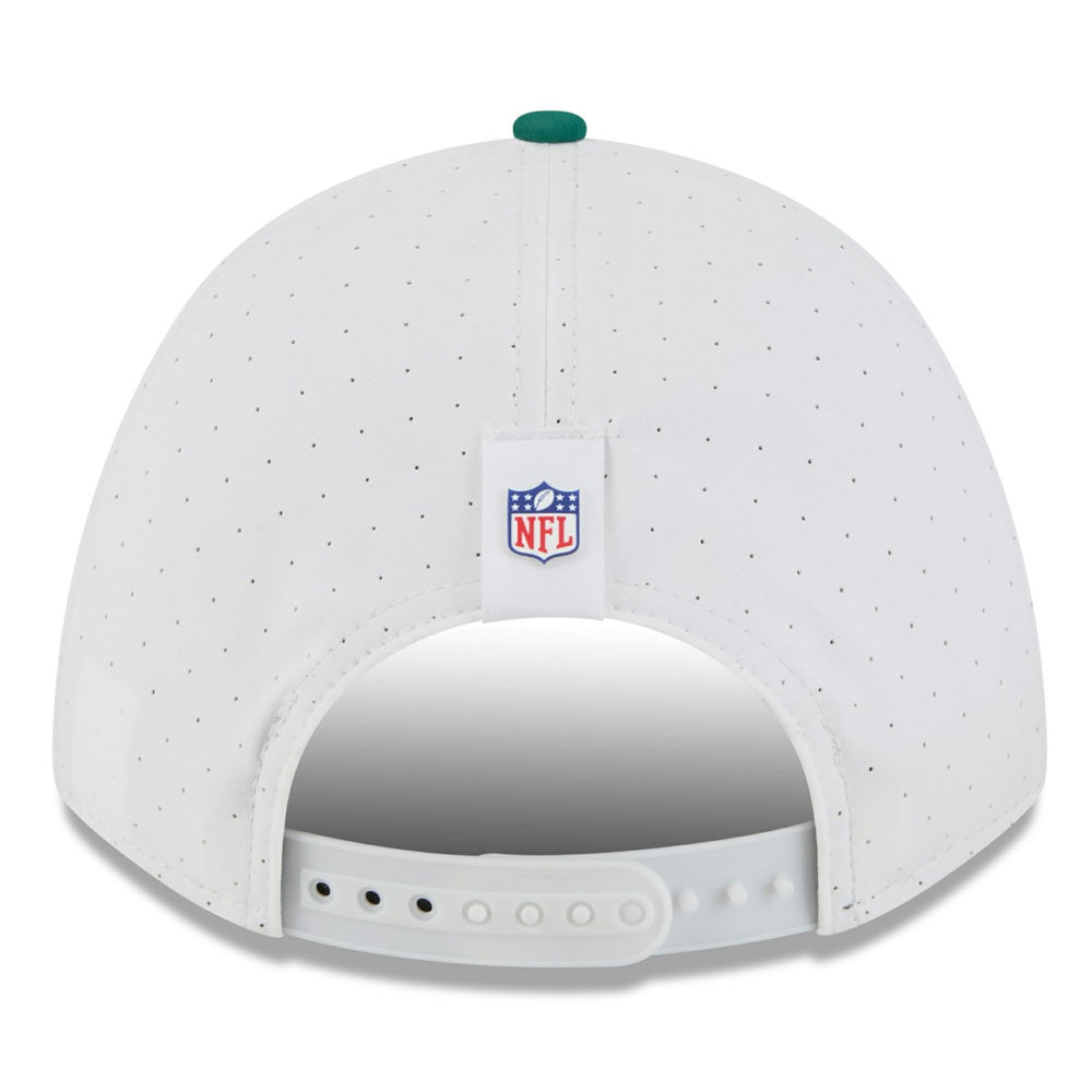 New York Jets New Era 2025 NFL Training Camp A-Frame 9FORTY Adjustable Hat
