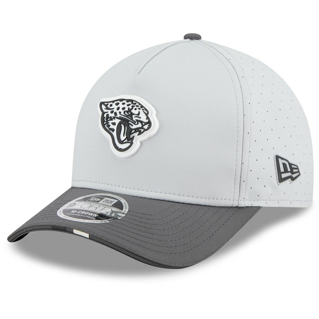 Jacksonville Jaguars New Era 2025 NFL Training Camp A-Frame 9FORTY Adjustable Hat