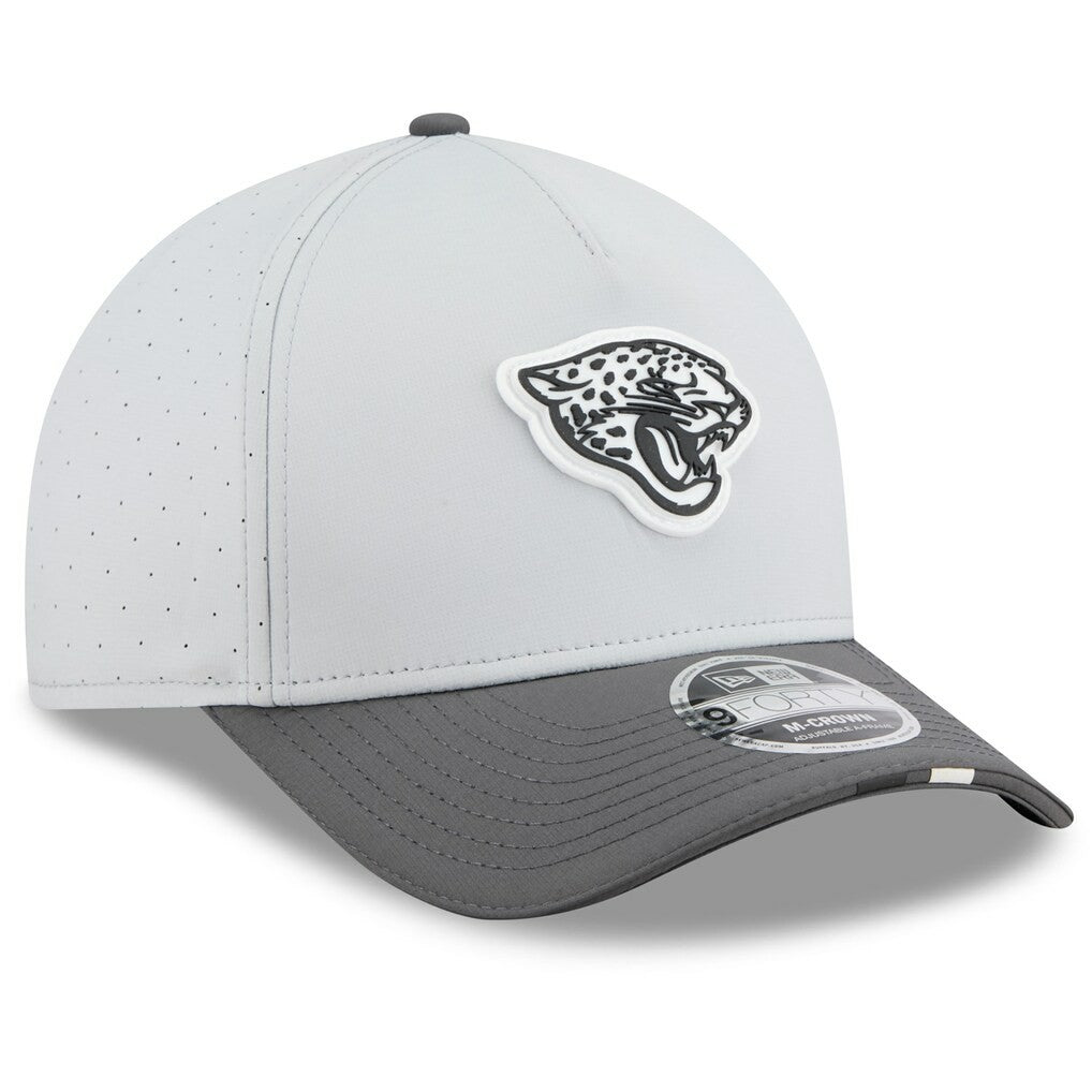 Jacksonville Jaguars New Era 2025 NFL Training Camp A-Frame 9FORTY Adjustable Hat
