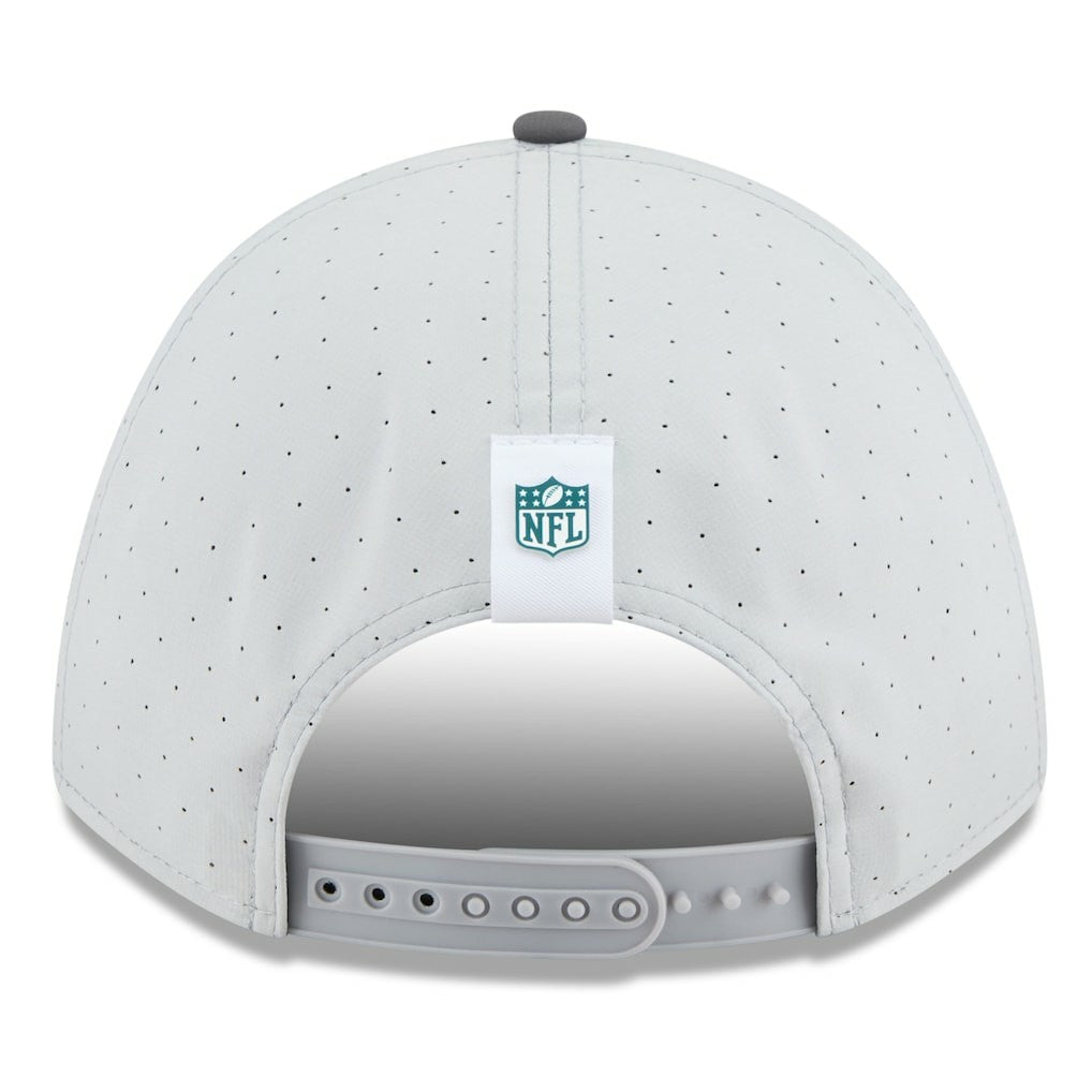 Philadelphia Eagles New Era 2025 NFL Training Camp A-Frame 9FORTY Adjustable Hat