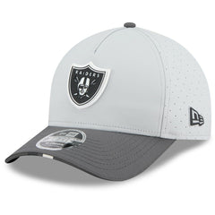 Las Vegas Raiders New Era 2025 NFL Training Camp A-Frame 9FORTY Adjustable Hat