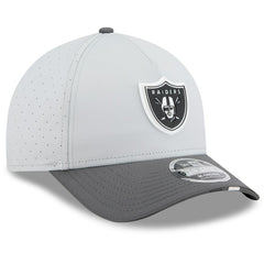 Las Vegas Raiders New Era 2025 NFL Training Camp A-Frame 9FORTY Adjustable Hat