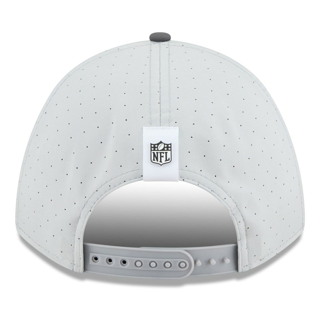 Las Vegas Raiders New Era 2025 NFL Training Camp A-Frame 9FORTY Adjustable Hat