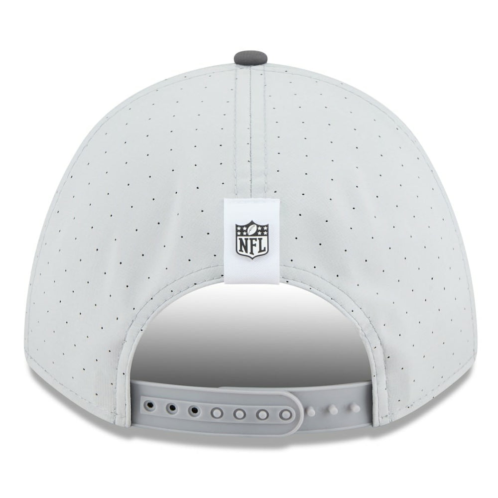 Las Vegas Raiders New Era 2025 NFL Training Camp A-Frame 9FORTY Adjustable Hat
