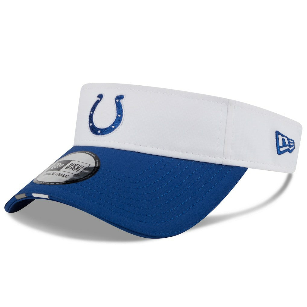 Indianapolis Colts New Era 2025 NFL Training Camp Adjustable Visor