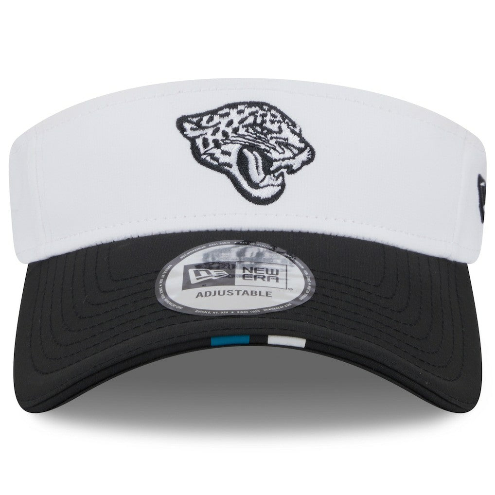 Jacksonville Jaguars New Era 2025 NFL Training Camp Adjustable Visor