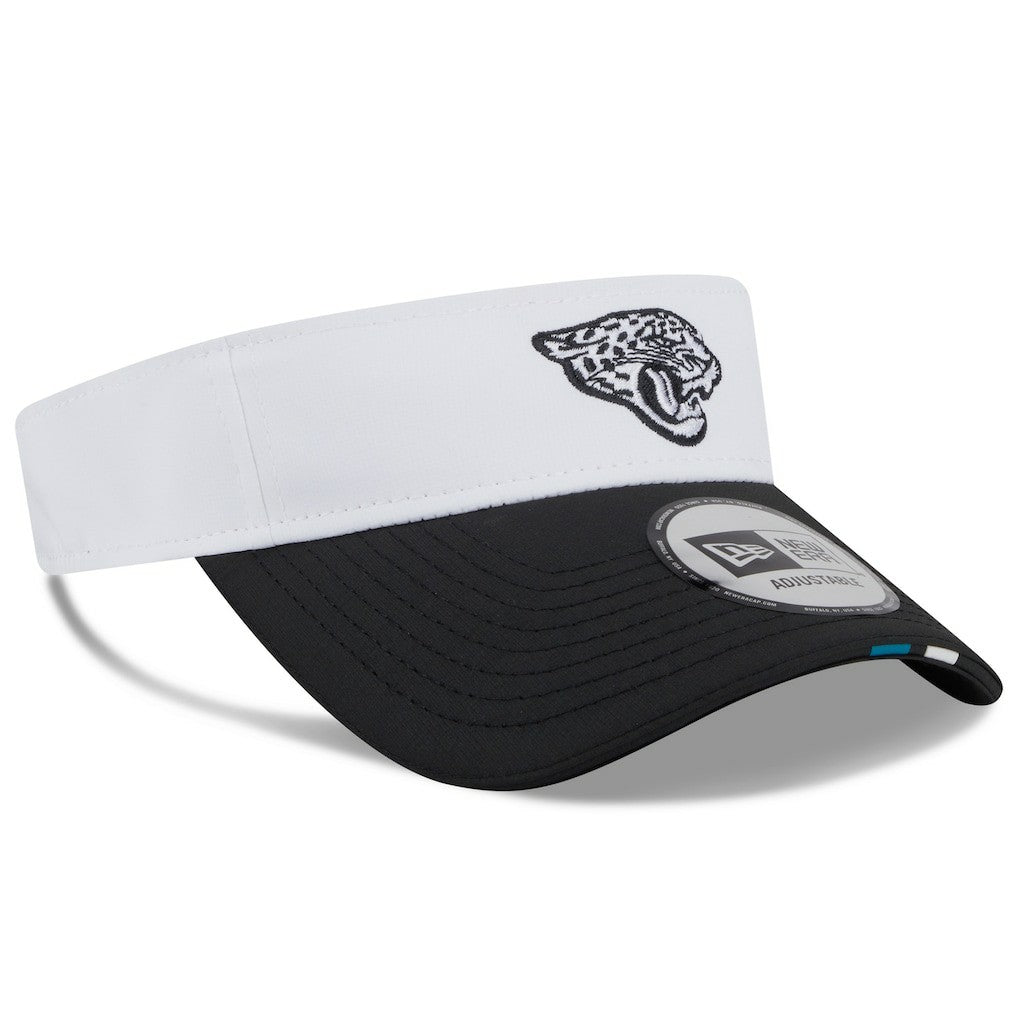 Jacksonville Jaguars New Era 2025 NFL Training Camp Adjustable Visor