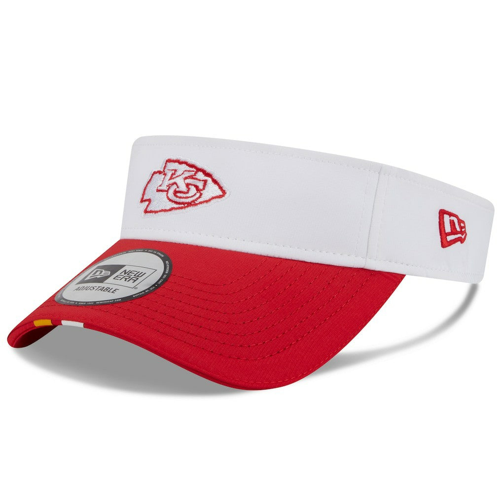 Kansas City Chiefs New Era 2025 NFL Training Camp Adjustable Visor