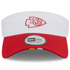 Kansas City Chiefs New Era 2025 NFL Training Camp Adjustable Visor