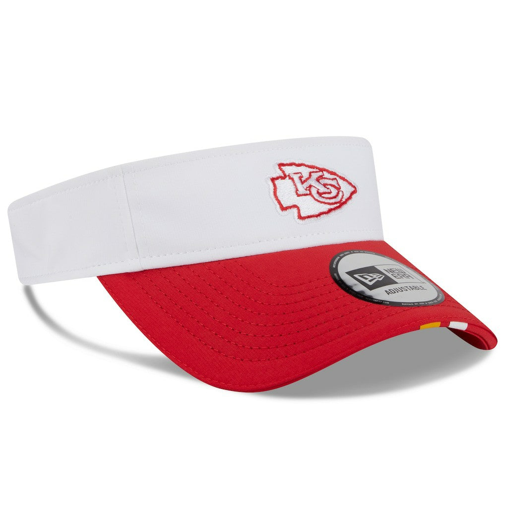 Kansas City Chiefs New Era 2025 NFL Training Camp Adjustable Visor
