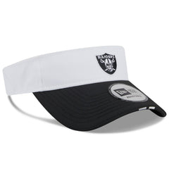 Las Vegas Raiders New Era 2025 NFL Training Camp Adjustable Visor