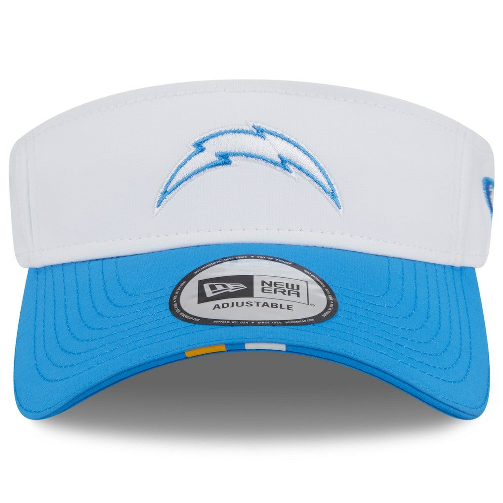 Los Angeles Chargers New Era 2025 NFL Training Camp Adjustable Visor