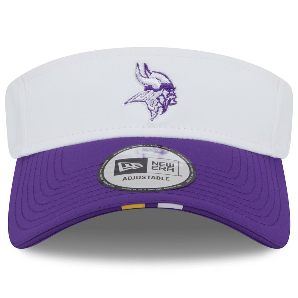 Minnesota Vikings New Era 2025 NFL Training Camp Adjustable Visor