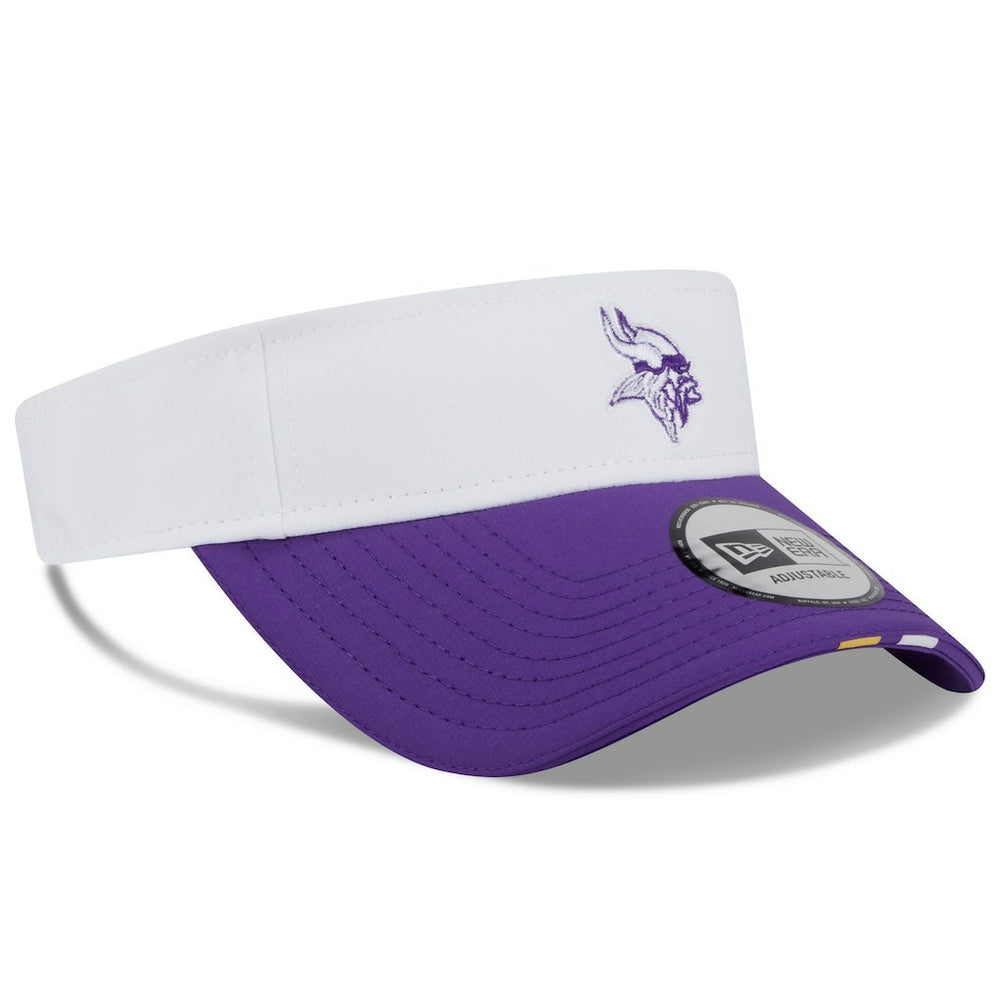 Minnesota Vikings New Era 2025 NFL Training Camp Adjustable Visor