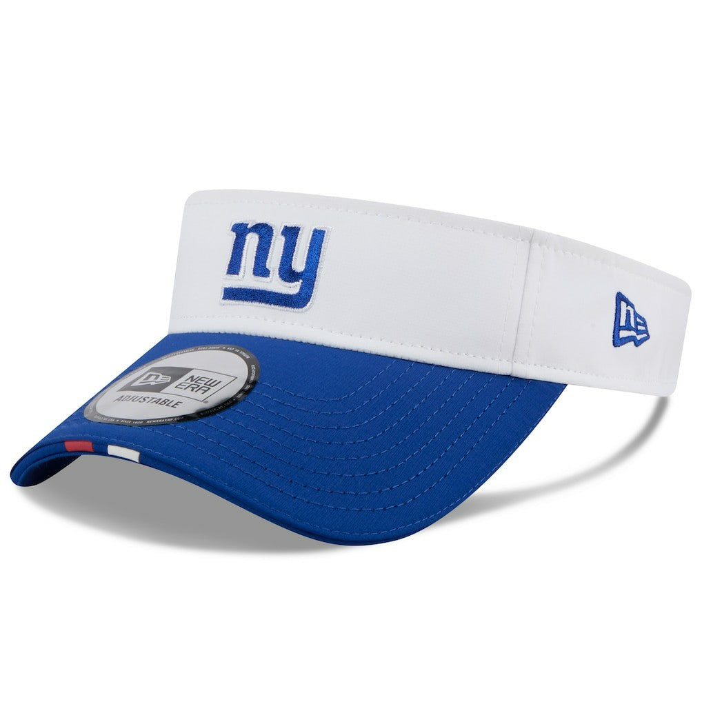 New York Giants New Era 2025 NFL Training Camp Adjustable Visor