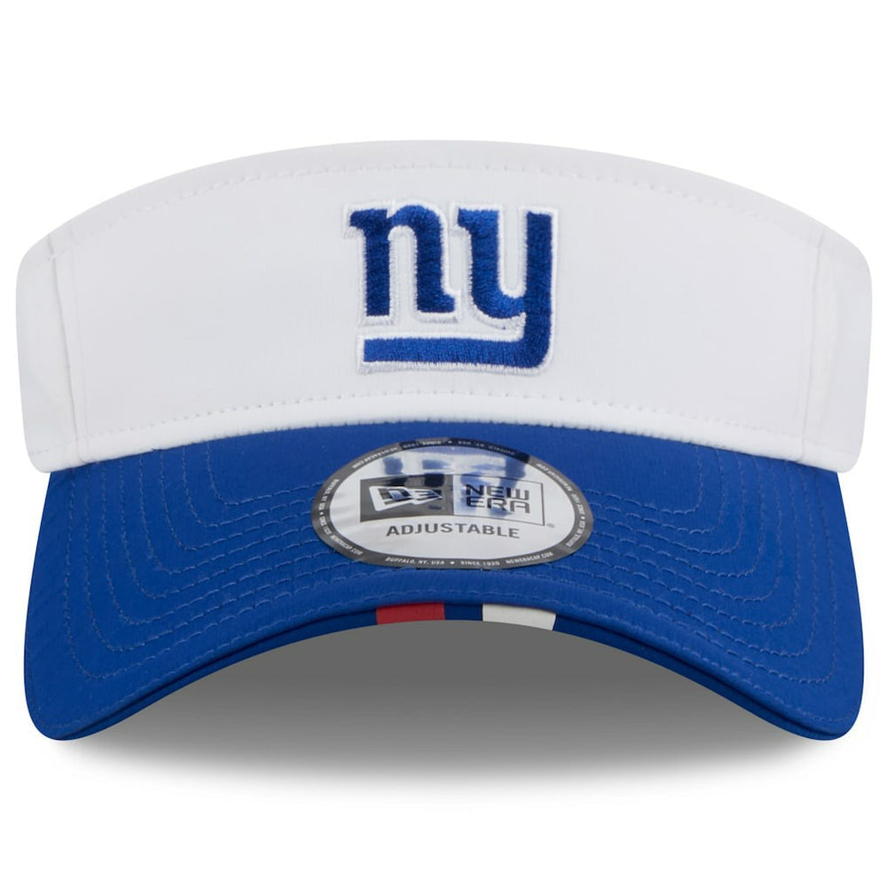 New York Giants New Era 2025 NFL Training Camp Adjustable Visor