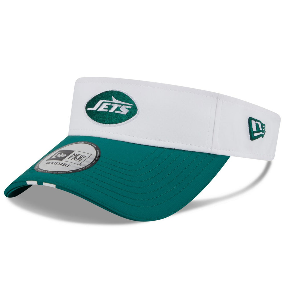 New York Jets New Era 2025 NFL Training Camp Adjustable Visor