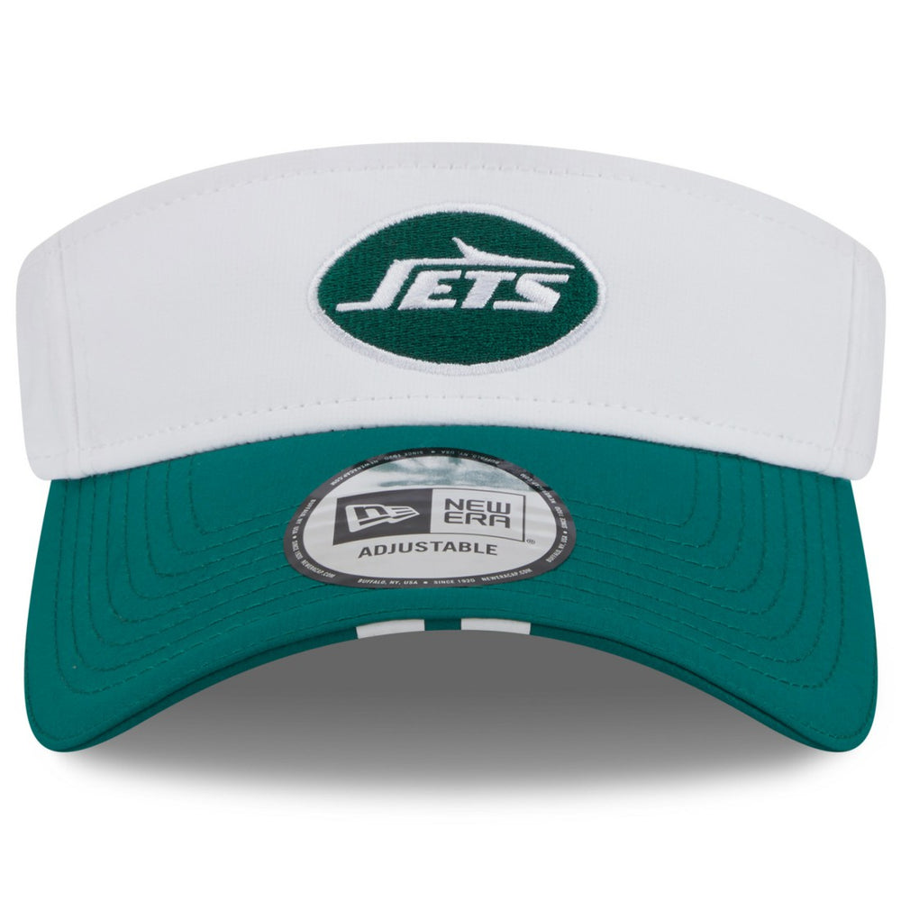 New York Jets New Era 2025 NFL Training Camp Adjustable Visor