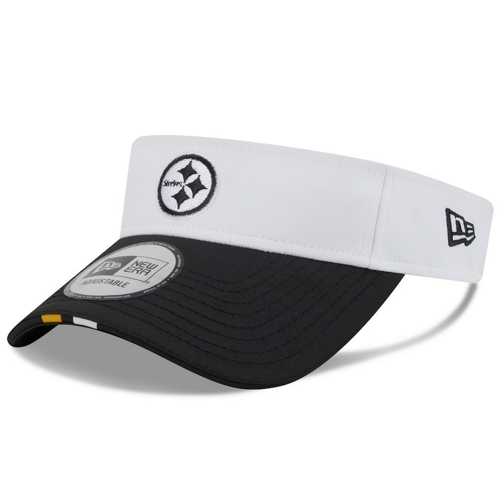 Pittsburgh Steelers New Era 2025 NFL Training Camp Adjustable Visor