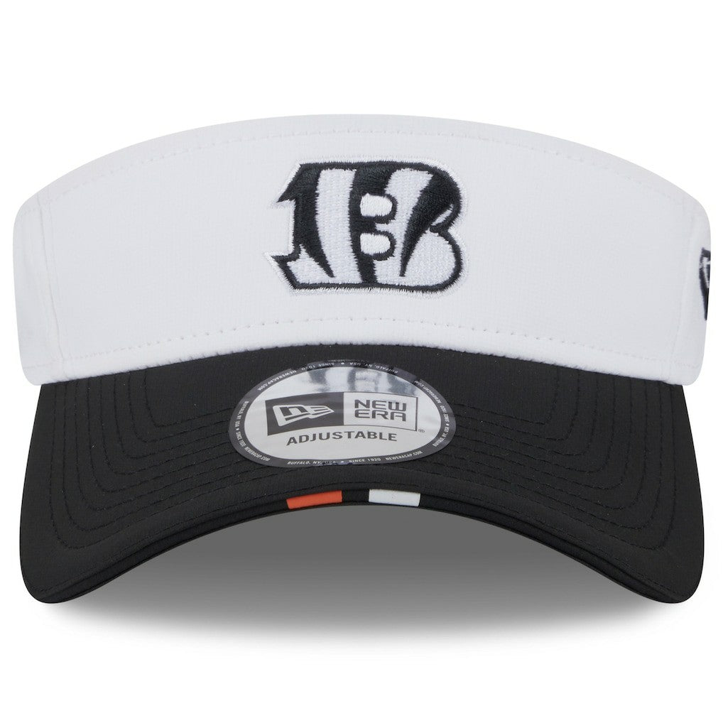 Cincinnati Bengals New Era 2025 NFL Training Camp Adjustable Visor
