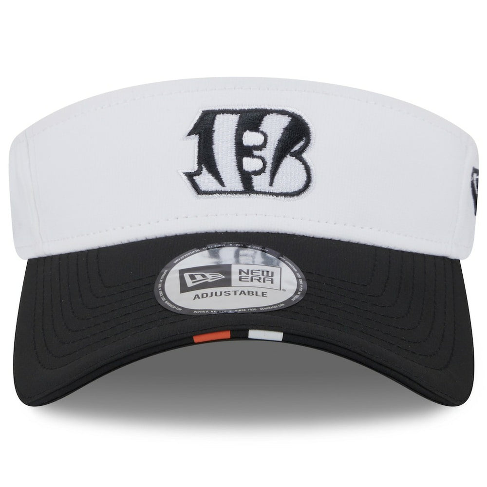 Cincinnati Bengals New Era 2025 NFL Training Camp Adjustable Visor