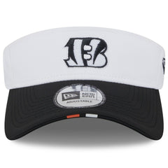 Cincinnati Bengals New Era 2025 NFL Training Camp Adjustable Visor