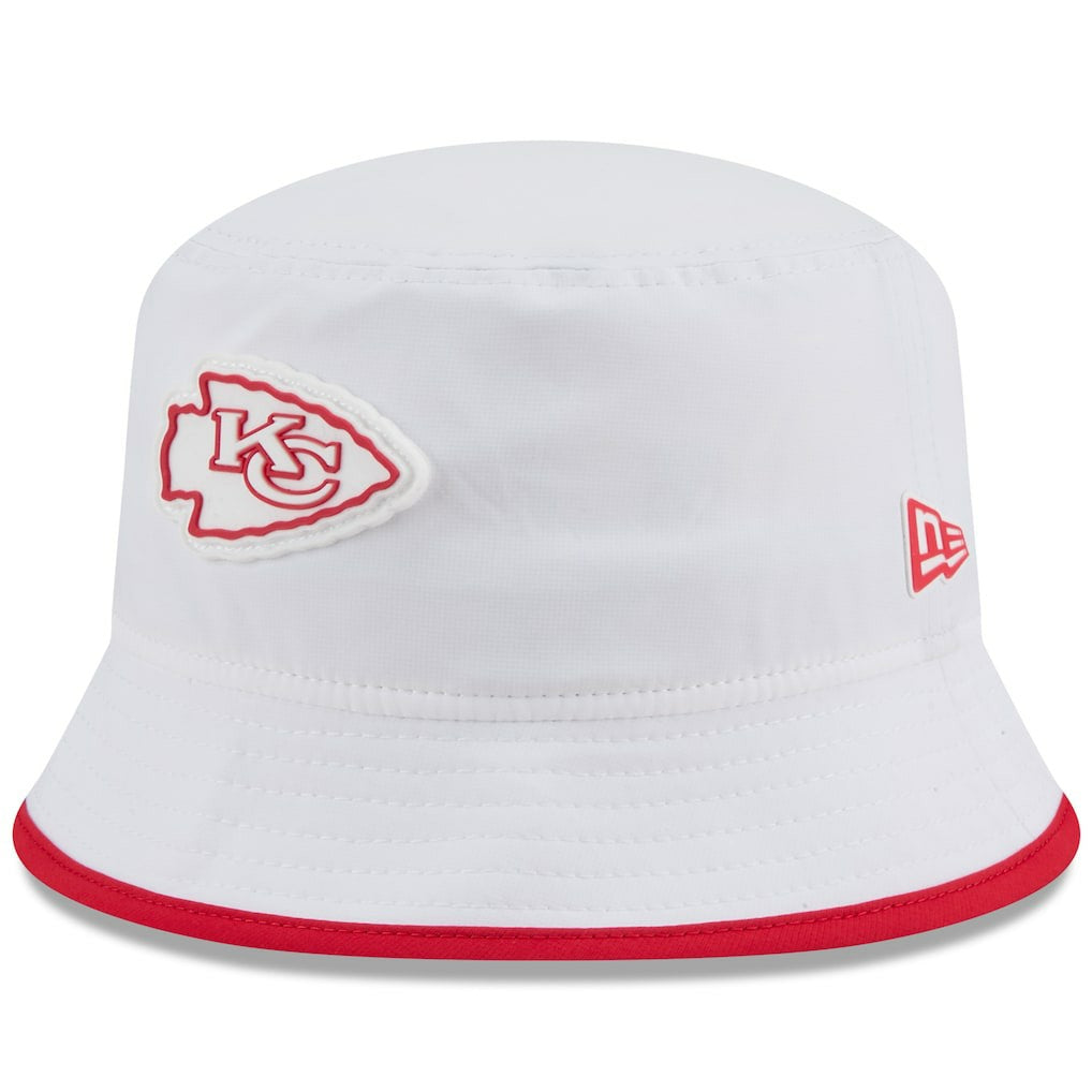 Kansas City Chiefs New Era 2025 NFL Training Camp Stretch Bucket Hat