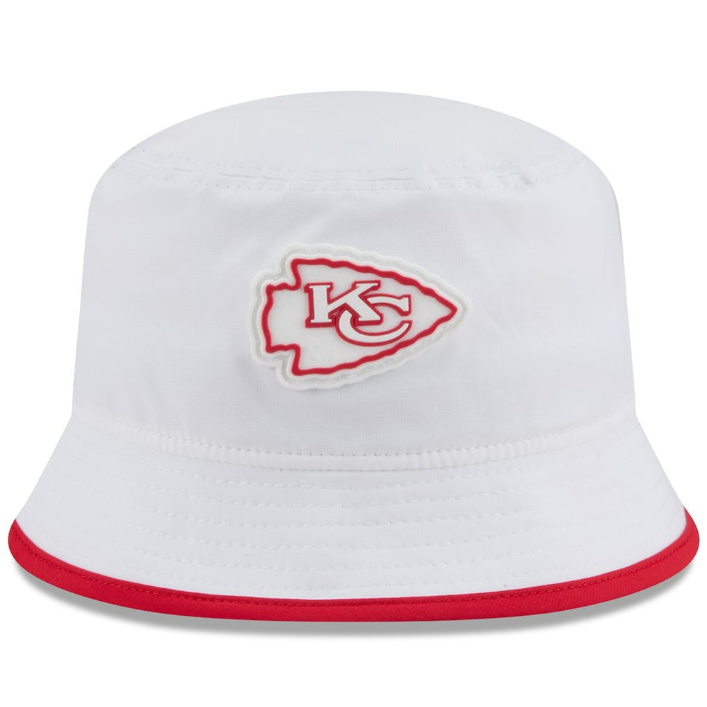 Kansas City Chiefs New Era 2025 NFL Training Camp Stretch Bucket Hat