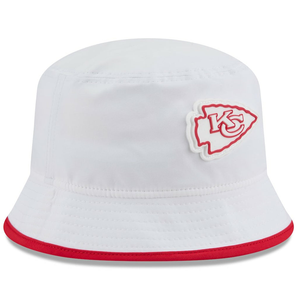 Kansas City Chiefs New Era 2025 NFL Training Camp Stretch Bucket Hat