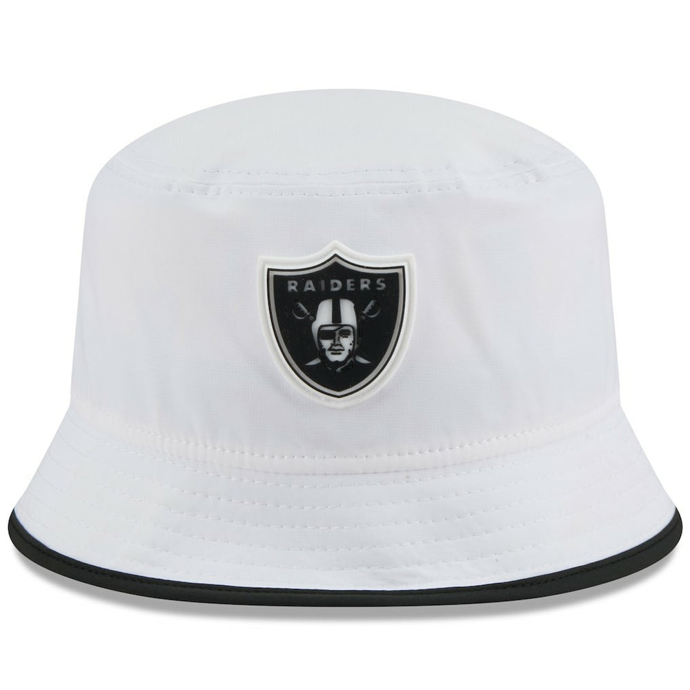 Las Vegas Raiders New Era 2025 NFL Training Camp Stretch Bucket Hat