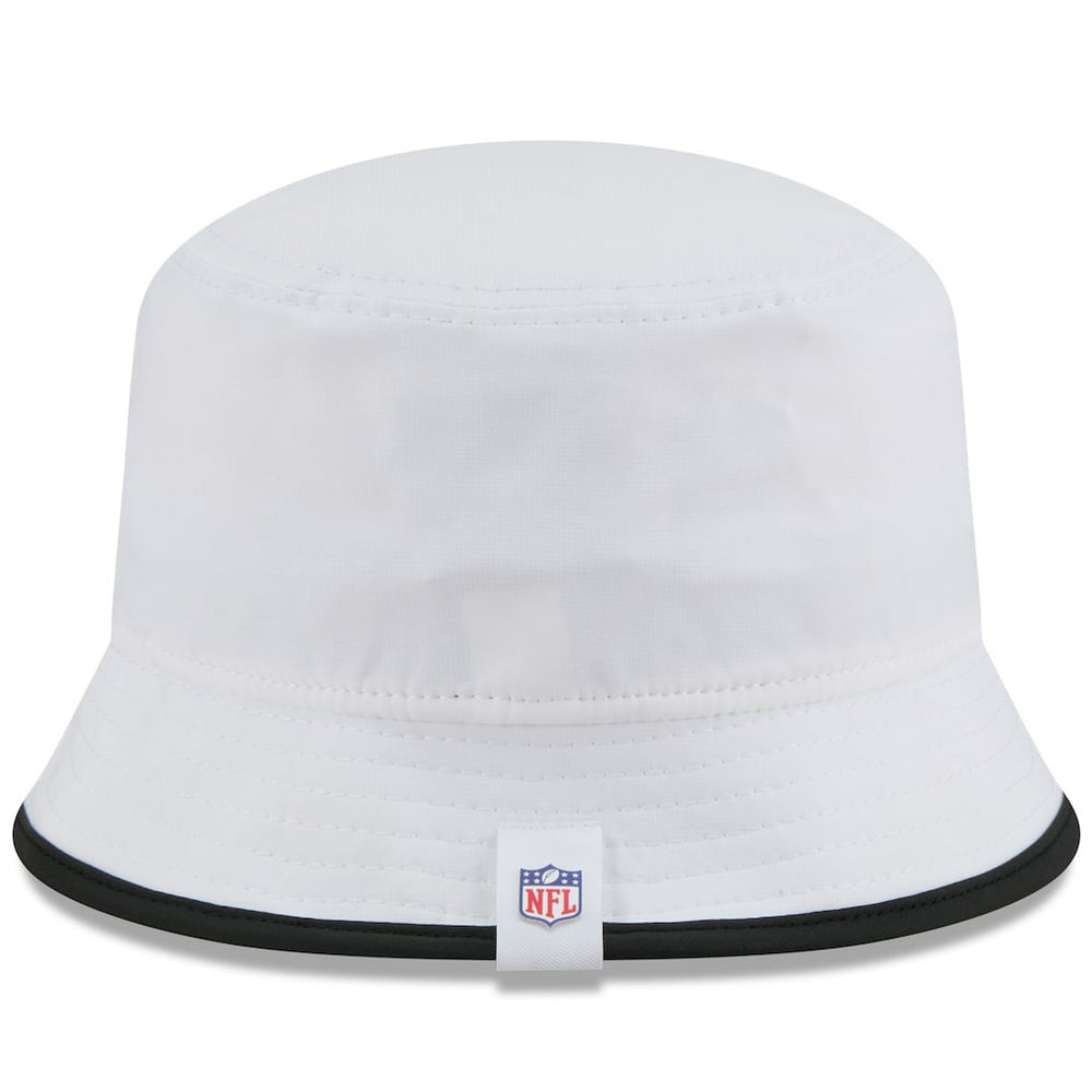 Las Vegas Raiders New Era 2025 NFL Training Camp Stretch Bucket Hat