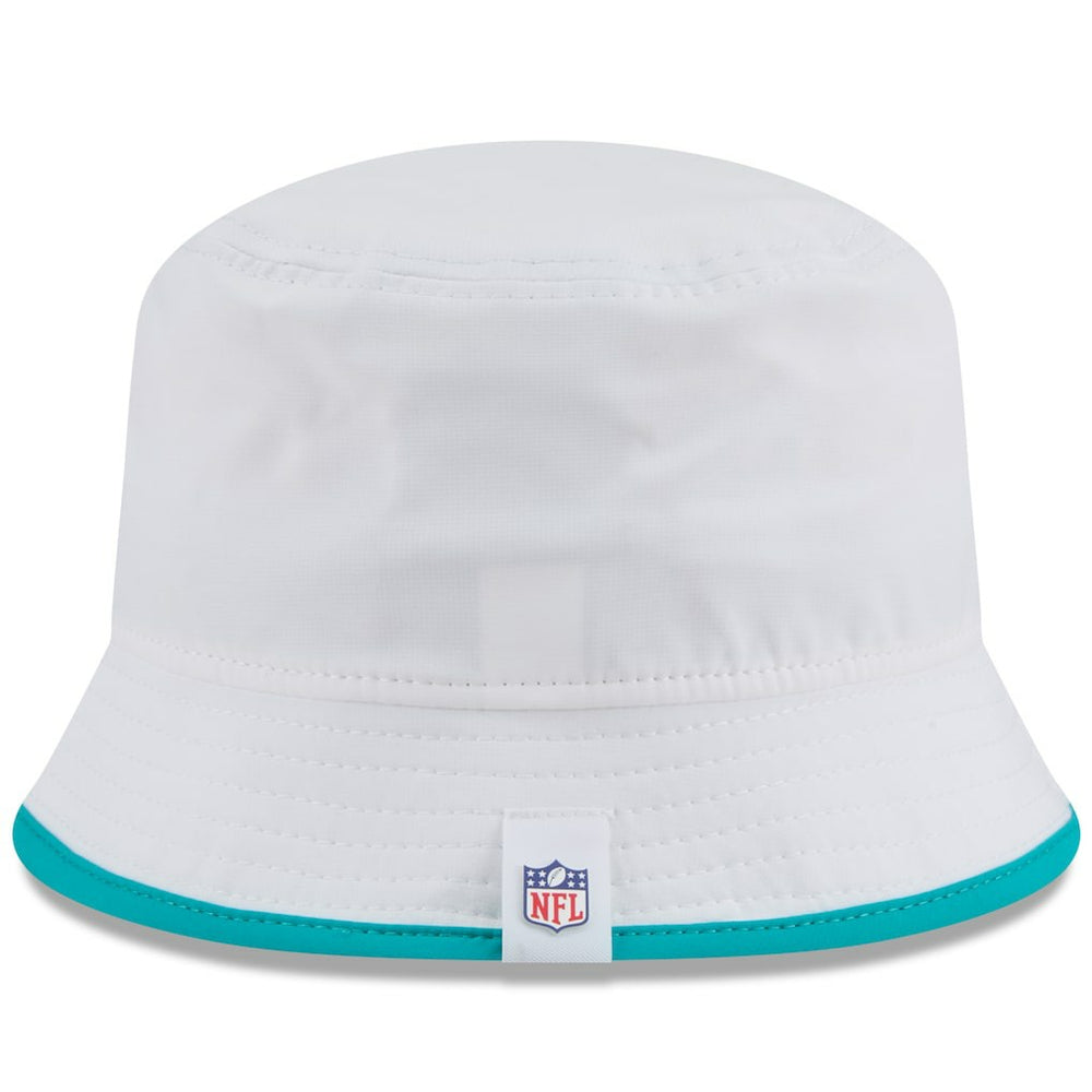 Miami Dolphins New Era 2025 NFL Training Camp Stretch Bucket Hat