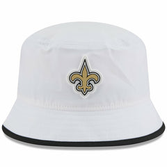 New Orleans Saints New Era 2025 NFL Training Camp Stretch Bucket Hat