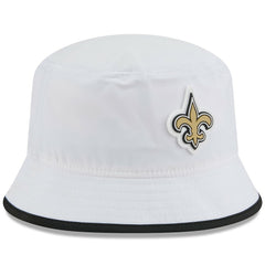 New Orleans Saints New Era 2025 NFL Training Camp Stretch Bucket Hat