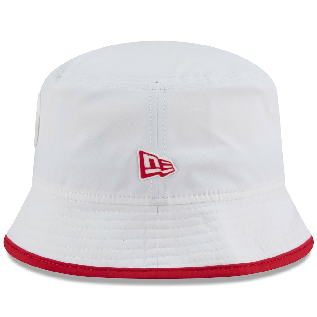 San Francisco 49ers New Era 2025 NFL Training Camp Stretch Bucket Hat