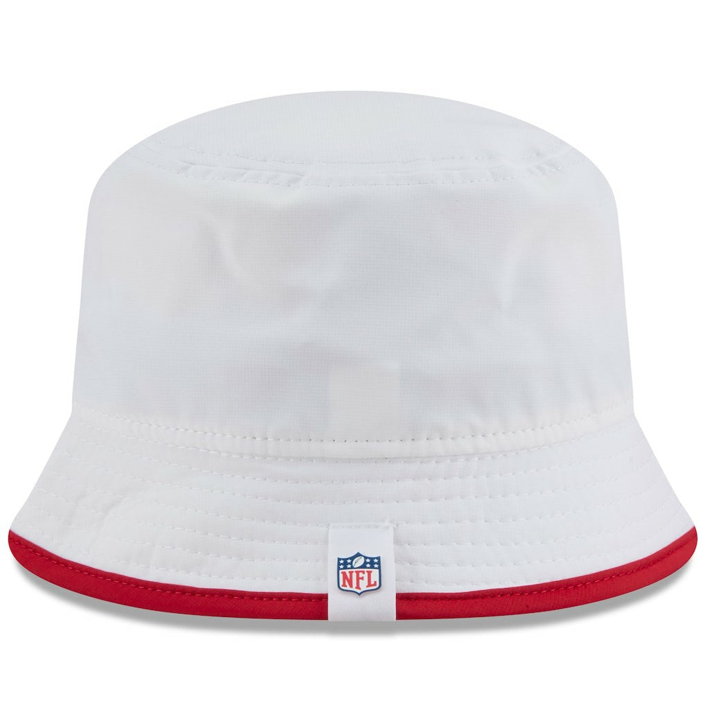 San Francisco 49ers New Era 2025 NFL Training Camp Stretch Bucket Hat