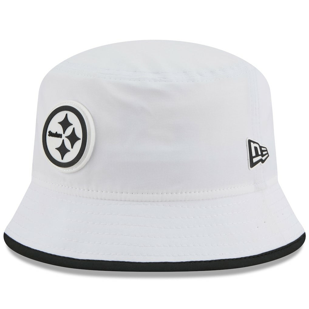 Pittsburgh Steelers New Era 2025 NFL Training Camp Stretch Bucket Hat