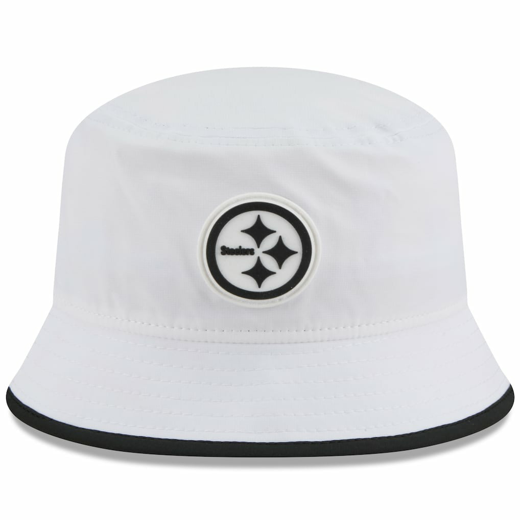 Pittsburgh Steelers New Era 2025 NFL Training Camp Stretch Bucket Hat