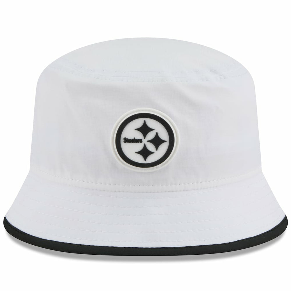 Pittsburgh Steelers New Era 2025 NFL Training Camp Stretch Bucket Hat