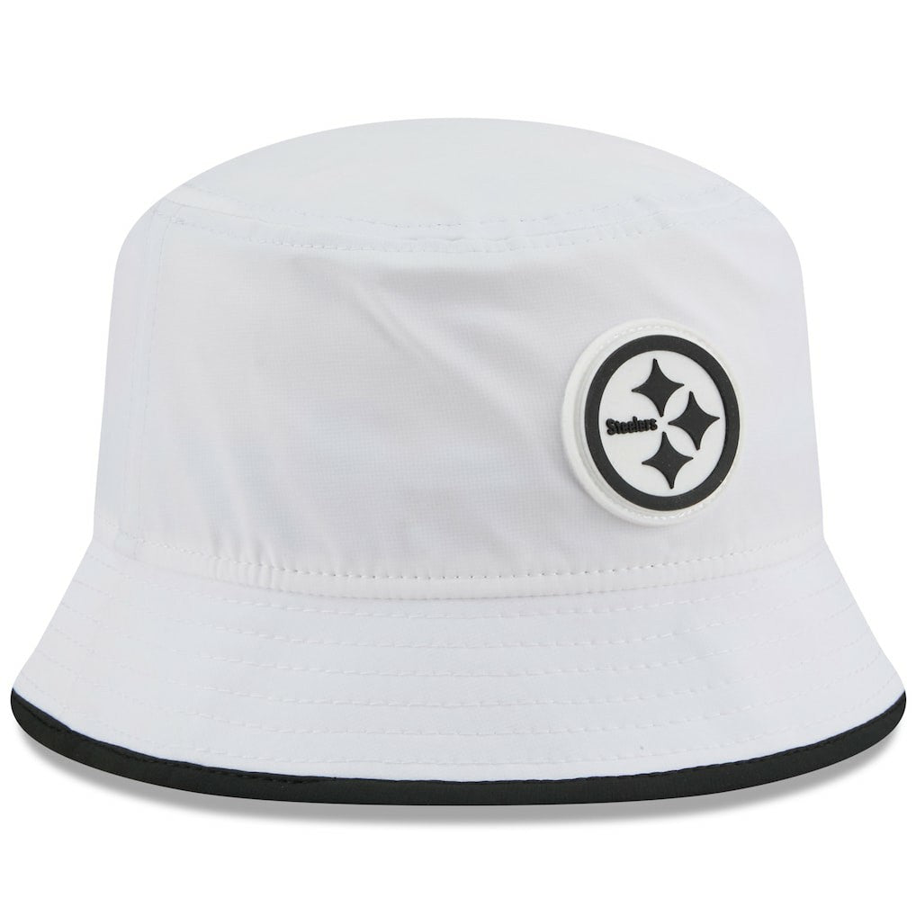 Pittsburgh Steelers New Era 2025 NFL Training Camp Stretch Bucket Hat