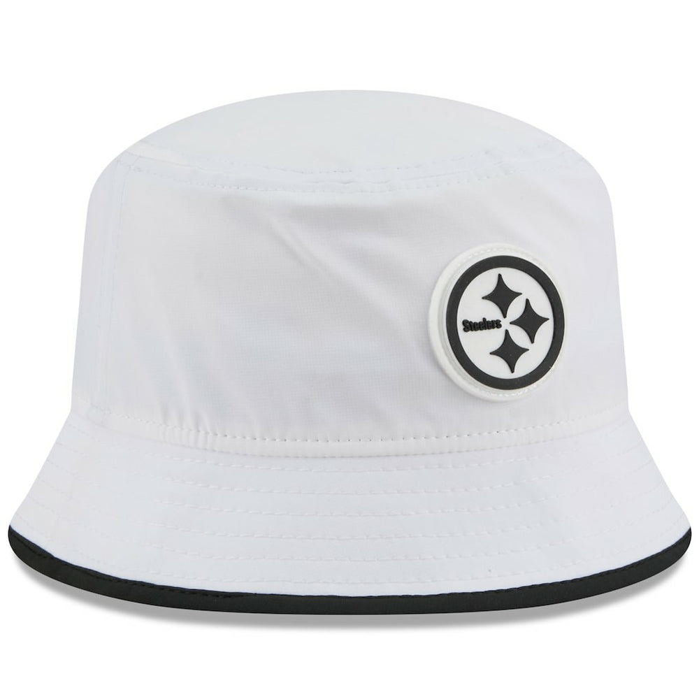 Pittsburgh Steelers New Era 2025 NFL Training Camp Stretch Bucket Hat