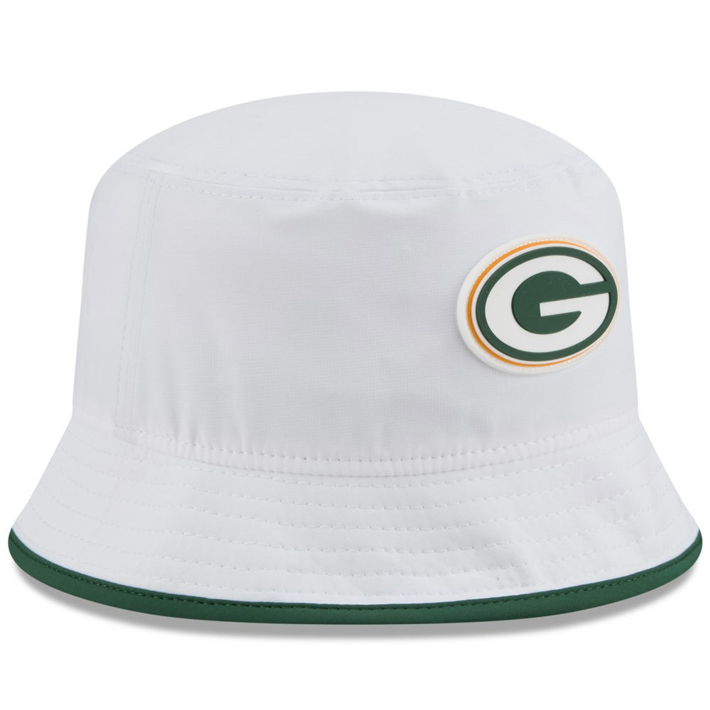 Green Bay Packers New Era 2025 NFL Training Camp Stretch Bucket Hat