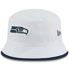 Seattle Seahawks New Era 2025 NFL Training Camp Stretch Bucket Hat