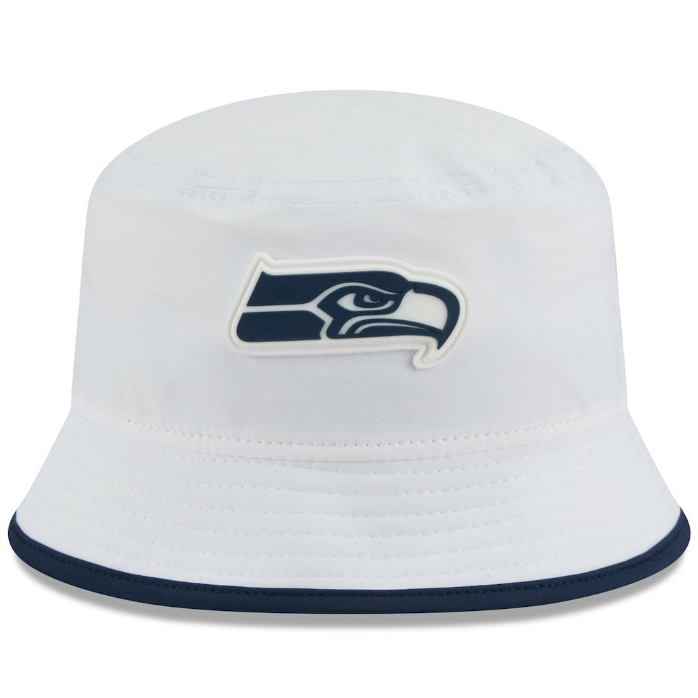 Seattle Seahawks New Era 2025 NFL Training Camp Stretch Bucket Hat