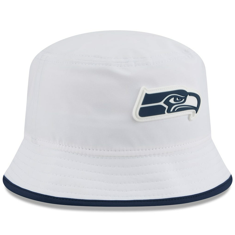 Seattle Seahawks New Era 2025 NFL Training Camp Stretch Bucket Hat