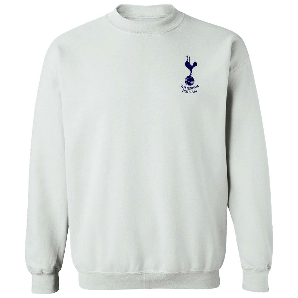Tottenham Hotspur Vive La Fete Women's Impressions Artwork Pullover Sweatshirt White