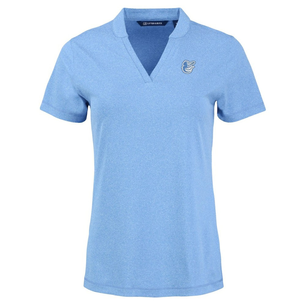 Baltimore Orioles Cutter & Buck Forge Heathered Stretch Blade Top | MLB Sale